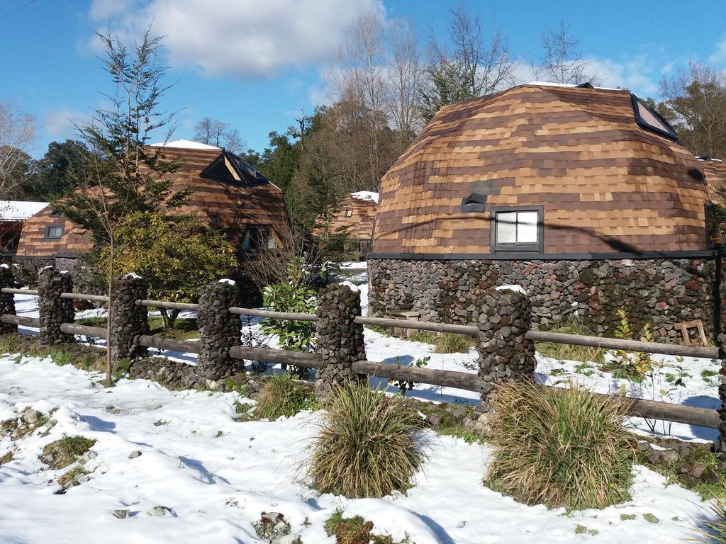 Karu Domos Del Fuy Aparthotel Neltume Exterior foto