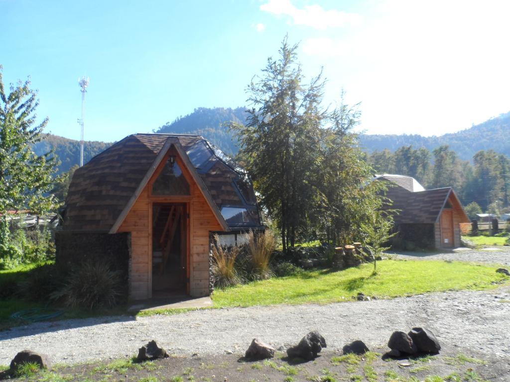 Karu Domos Del Fuy Aparthotel Neltume Exterior foto